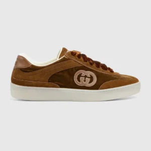 Women's G75 sneaker - brown velvet