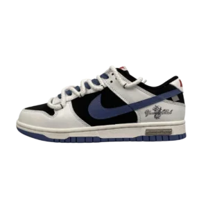 Dunk Low Retro – Classic Low Top Casual Sneakers for Everyday Wear - White/Black