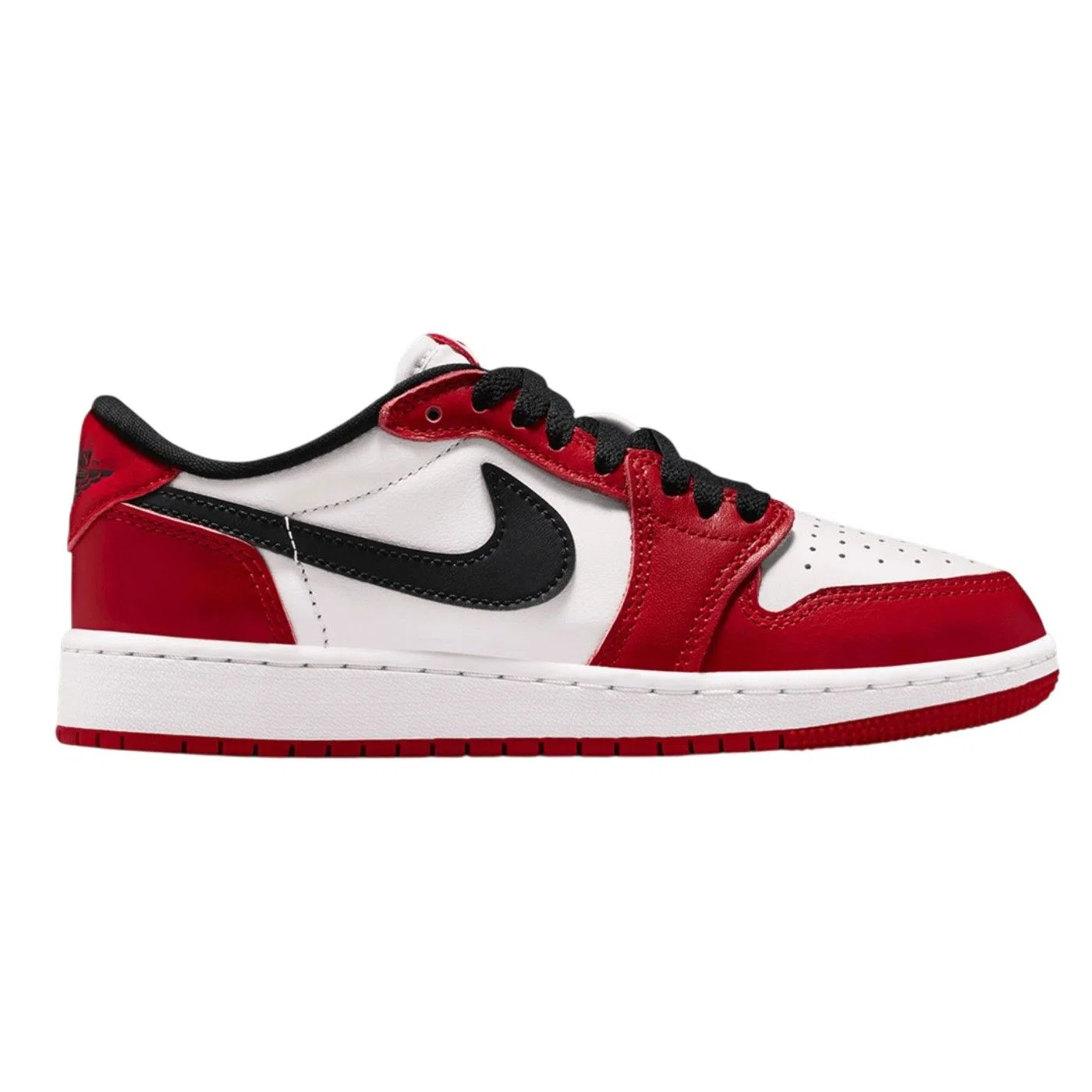 Air Jordan 1 Low OG Chicago Low Top Sneakers - Red/White