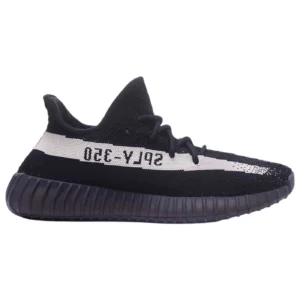 Boost 350 V2 Low Top Lifestyle Running Sneakers - Core Black/White