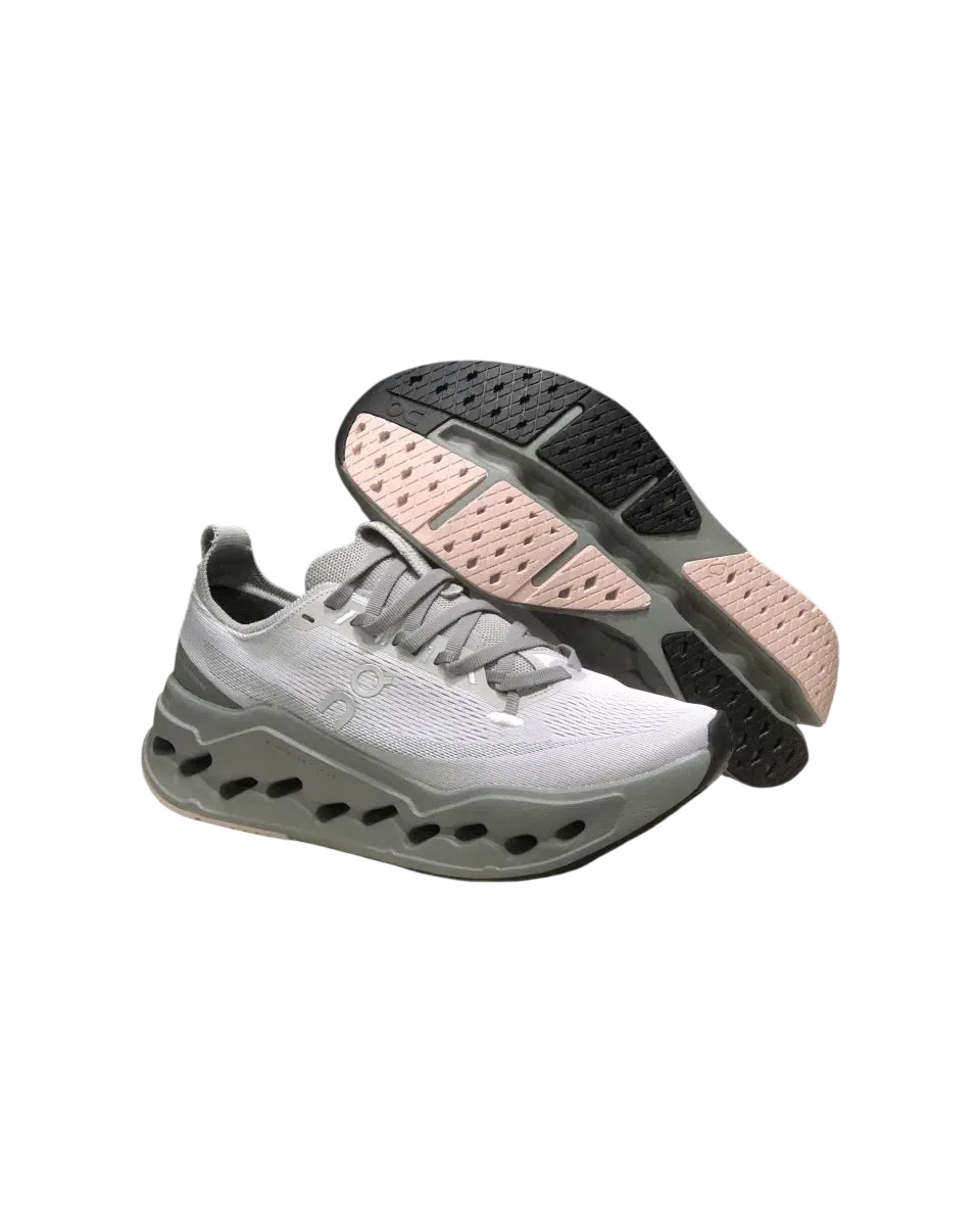 Cloudsurfer Max Running Shoe – Maximum Cushioning Performance Runner - Alloy/Asphalt