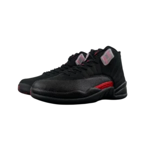 Air Jordan 12 Retro "Bloodline" - Premium Heritage High-Top Performance Model - Black/Varsity Red