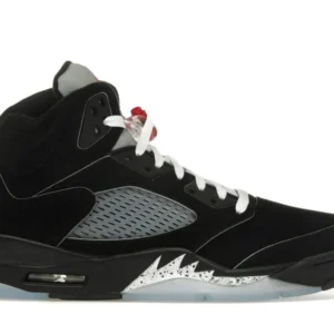 Jordan 5 Retro Black Metallic Reimagined – Men's Shoes - Black