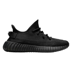Boost 350 V2 Low Top Lifestyle Running Sneakers - Onyx Black