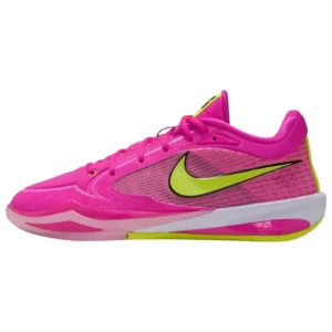 Sabrina 4 Lightweight Basketball Sneakers - Desert Pink / Pink Rise / Lemon Venom
