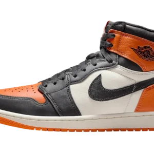 Air Jordan 1 Retro High OG "Shattered Backboard" - Premium Heritage High-Top Model - Orange/Black