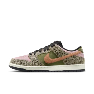 SB Dunk Low Sneakers – Low Cut Skate Style Casual Shoes - Multi Color