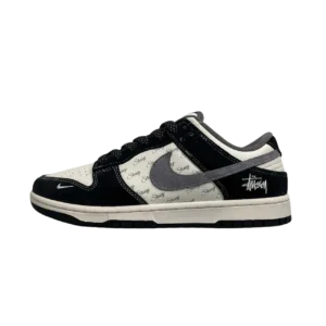 Dunk Low Casual Skate Shoes Low-Top – Clean Street Style Everyday Comfort - Black/Sail