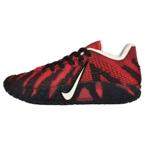 Ja 3 Lightweight Basketball Sneakers - Black / University Red / White