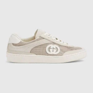 Women's G75 sneaker - light beige suede