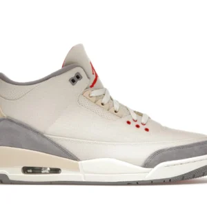 Jordan 3 Retro Muslin - Classic Retro Basketball Sneakers - Beige / Tan / Cream