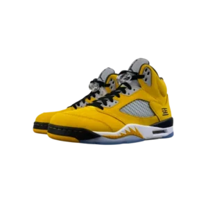 Air Jordan 5 Retro T23 "Tokyo" Yellow - Premium Limited-Edition Heritage High-Top Model - Yellow / Black