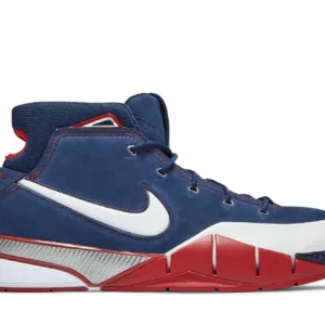 Kobe 1 Protro USA - Limited Edition Basketball Sneakers - Red / Navy Blue