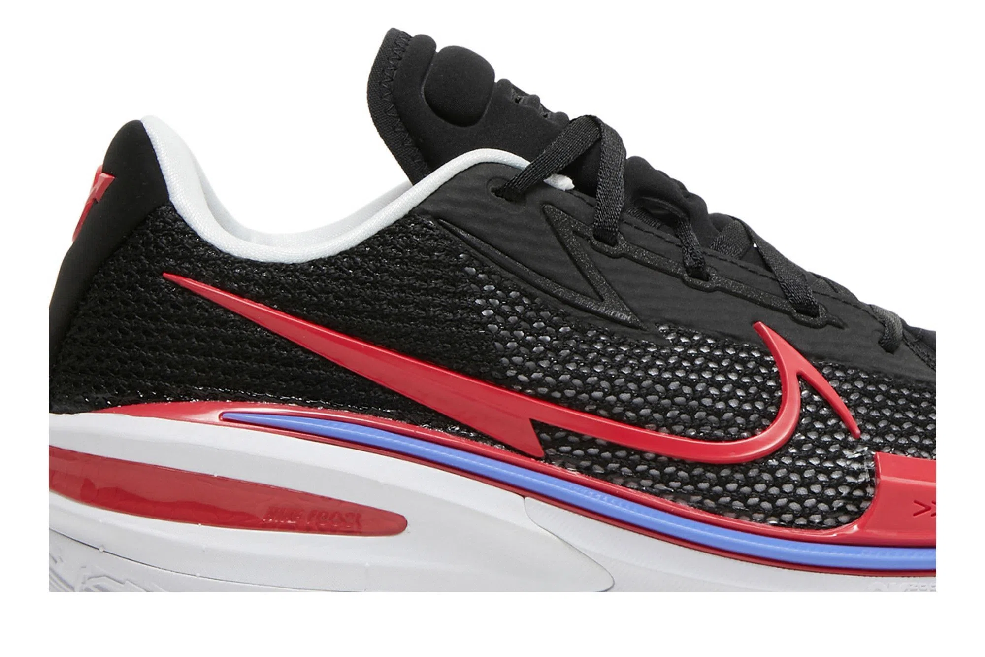 Air Zoom G.T. Cut 'Black Fusion Red' Basketball Shoes - Black / Fusion Red