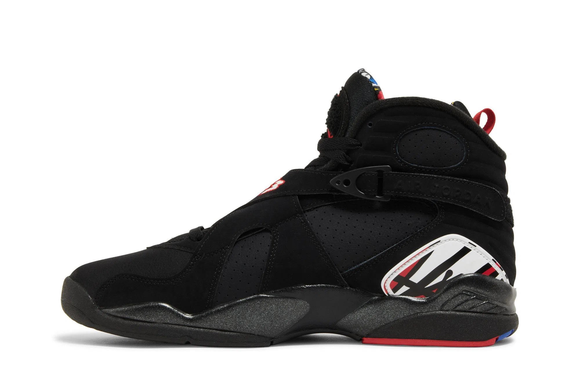 Air Jordan 8 Retro 'Playoffs' – Men's Sneakers - Black / True Red / White