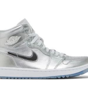 Air Jordan 1 High Golf 'Gift Giving' – Men's Golf Shoes - Grey Camo / Dark Grey / White