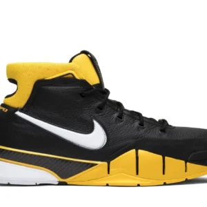 Kobe 1 Protro Black Maize - Classic Basketball Sneakers - Yellow / Black