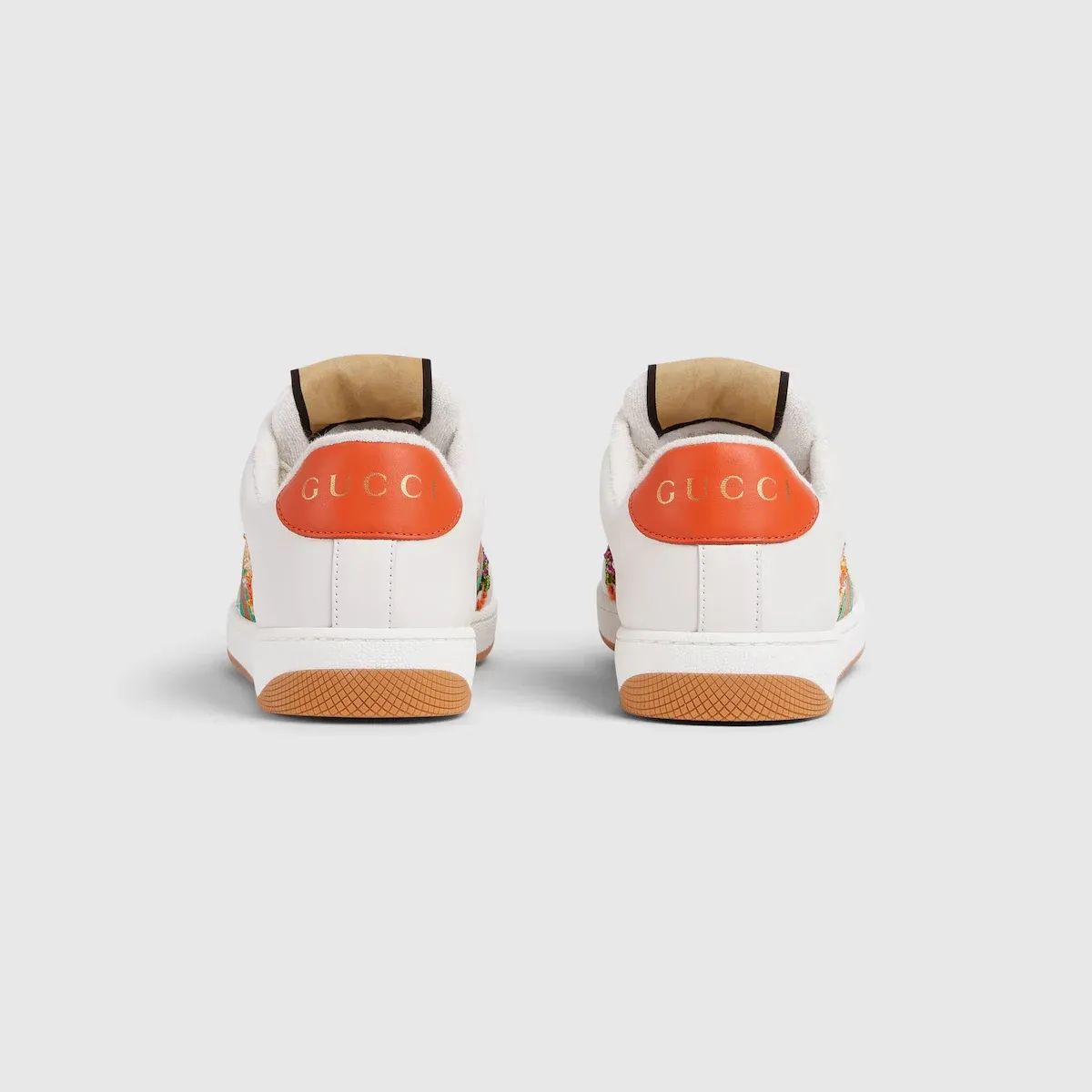 Women's Screener sneaker - Orange / Black / White