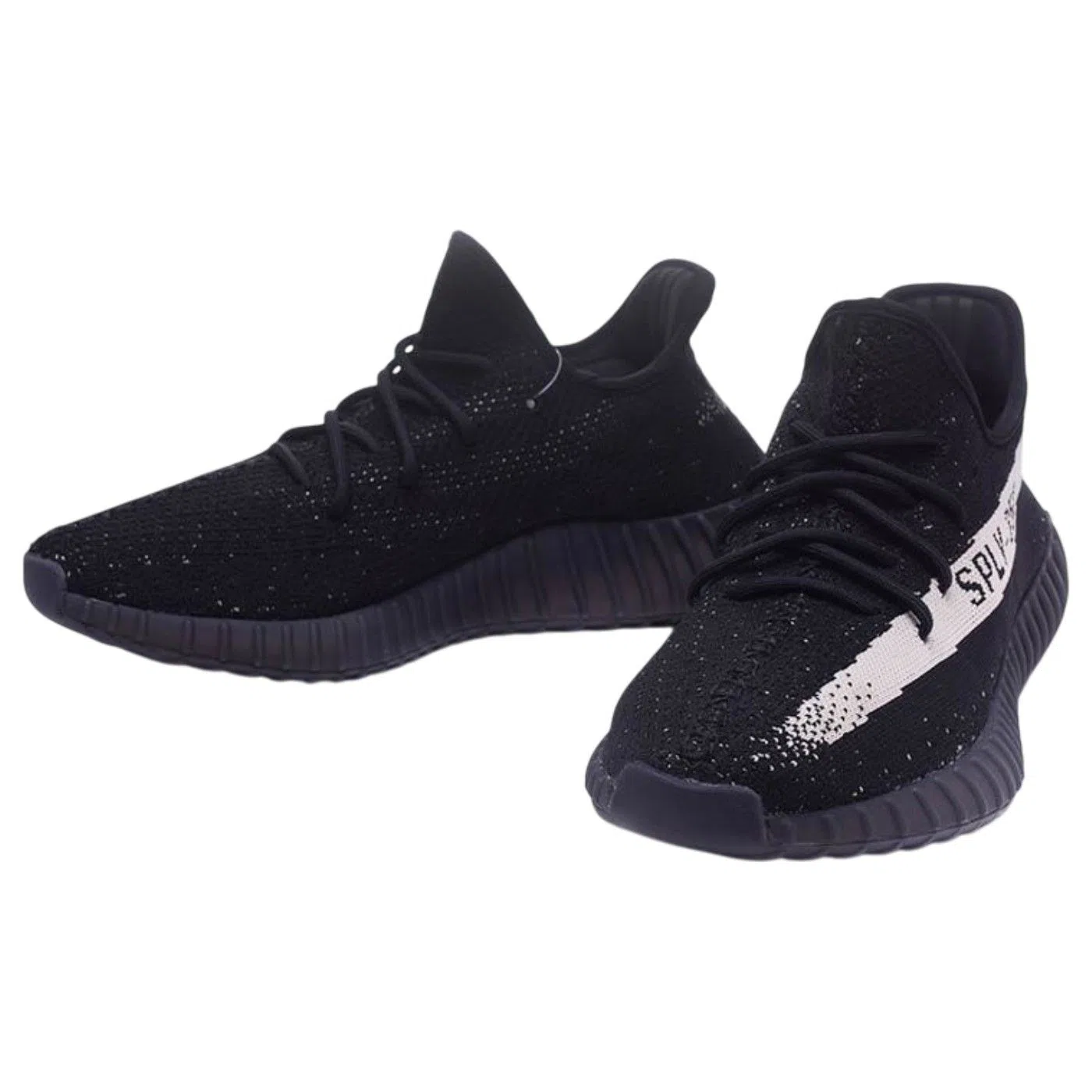 Boost 350 V2 Low Top Lifestyle Running Sneakers - Core Black/White