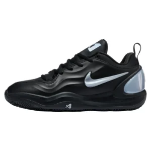 A'Two Standing Ovation Lightweight Basketball Sneakers - Black / Metallic Silver