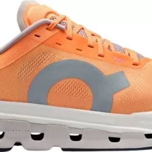 Cloudflow 5 Running Shoe – Lightweight Responsive Road Runner - Orange/Silver