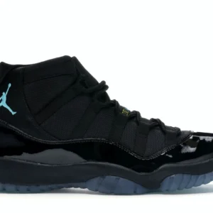 Jordan 11 Retro Gamma Blue - Stylish Retro Basketball Sneakers - Blue / Black