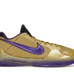 Kobe 5 Protro Undefeated Hall of Fame - Limited Edition Basketball Sneakers - Purple / Gold