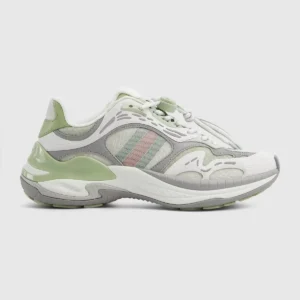 Women's 2.0 sneaker - green Demetra and mesh