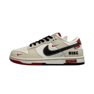 Dunk Low Casual Sports Sneakers – Low Cut Street Style Everyday Comfort - Sail White