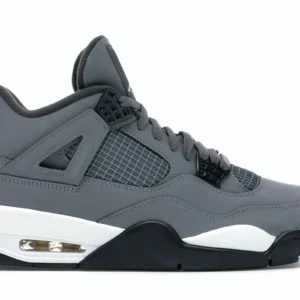Jordan 4 Retro Cool Grey - Stylish Retro Basketball Sneakers - Grey Camo / Dark Grey / White