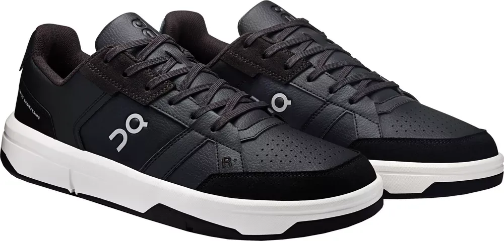 THE ROGER Clubhouse 3 Low-Top Sneaker – Lightweight Performance Casual Shoe - Black/White