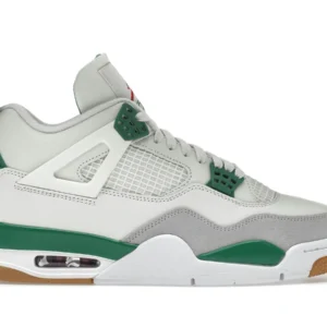 Jordan 4 Retro SB Pine Green - Stylish Skateboarding Sneakers - Lucky Green / White / Black
