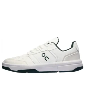 THE ROGER Clubhouse 3 Low-Top Sneaker – Lightweight Performance Casual Shoe - White/Evergreen