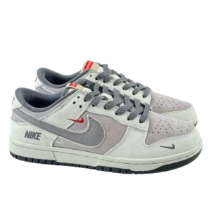 SB Dunk Low Casual Sneakers – Low Top Everyday Shoes for Street Style Wear - Light Grey/Sail