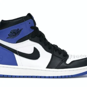 Jordan 1 Retro High Fragment - Limited Edition Collaboration Sneakers - Royal Blue / Black / White