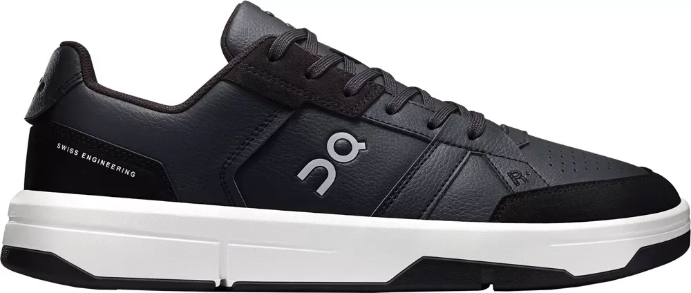 THE ROGER Clubhouse 3 Low-Top Sneaker – Lightweight Performance Casual Shoe - Black/White