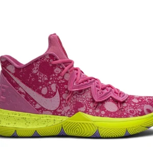 Kyrie 5 Spongebob Patrick - Limited Edition Basketball Sneakers - Pink / Green / White