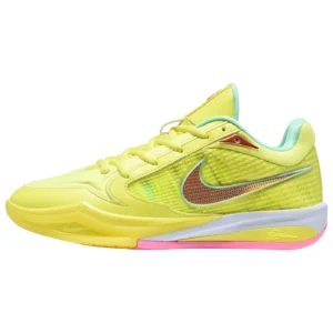 Sabrina 4 Lightweight Basketball Sneakers - Yellow / Mint Foam / Pink